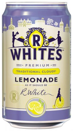 R Whites Lemonade Cans