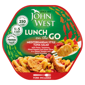 John West Mediterranean Style Tuna Salad Lunch on the Go