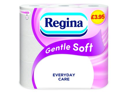 Regina Gentle Soft 3ply 9's Toilet Tissue PM £3.95