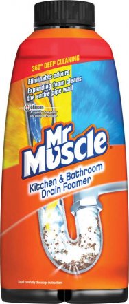 Mr Muscle Drain Foamer with Odour Eliminator