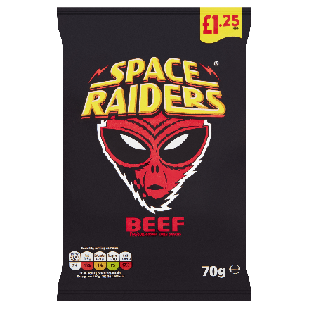 SPACE RIADERS BEEF £1.25 PM