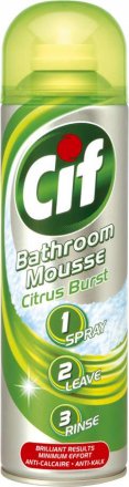 Cif Citrus Burst Bathroom Mousse