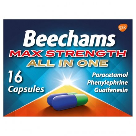 Beechams Max Strength All-in-One Capsules