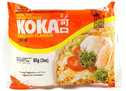 Koka Instant Lobster Flavour Noodles Packet