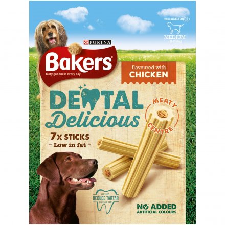 Bakers Dental Delicious Chicken Dog Chews