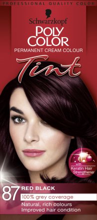 Schwarzkopf Poly Colour Red Black - Shade 87