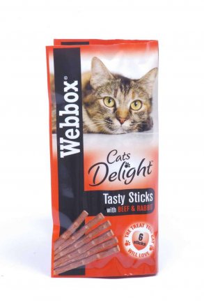 Webbox Cat Sticks Beef & Rabbit