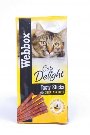 Webbox Cat Sticks Chicken & Liver