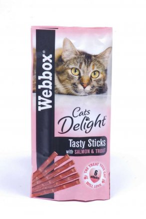 Webbox Cat Sticks Salmon & Trout