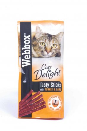 Webbox Cat Sticks Turkey & Lamb