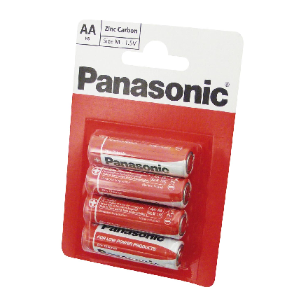 Panasonic Zinc AA R6 Batteries
