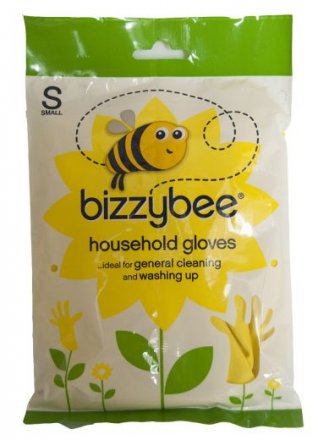 Bizzybee Small Yellow Household Rubber Gloves