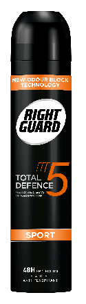 Right Guard Total Defence 5 Sport Anti-Perspirant Deodarant