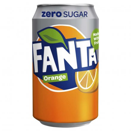 Fanta Orange Zero Cans