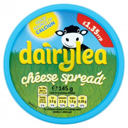 Dairylea Cheese Spread PM £1.35