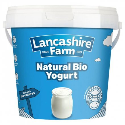 Lancashire Farm Natural Bio Whole Milk Yogurt