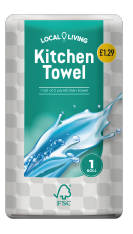 Local Living Kitchen Towel Single £1.29
