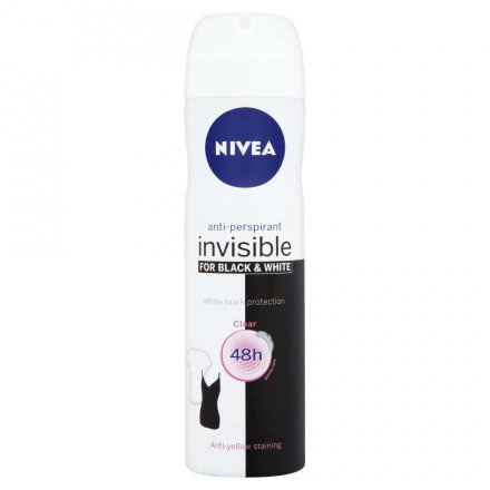 Nivea Women's Invisible Black & White Deodorant