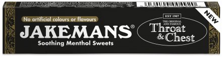 Jakemans Throat and Chest Soothing Menthol Sweets