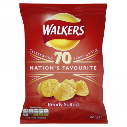 Walkers Crisps Ready Salted