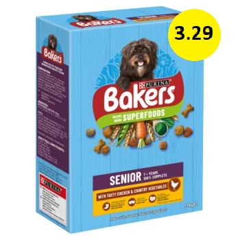 Bakers senior chicken & veg PM £3.29