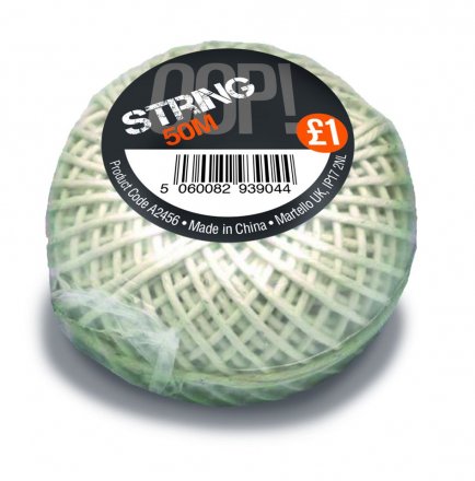Ball of String, 50m, PM £1