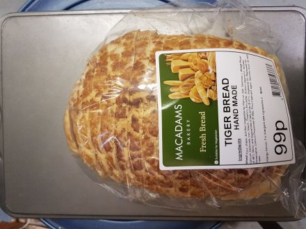 Macadams Tiger Bread PM 99p