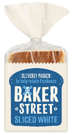 Baker Street Sliced White Bread