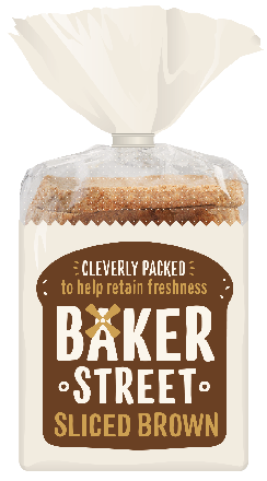Baker Street Sliced Brown Bread