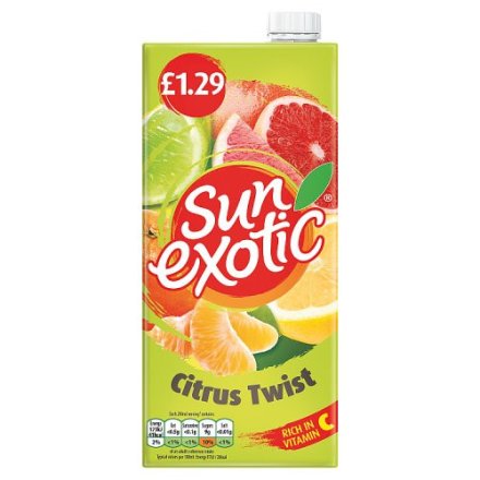 SUN EXOTIC CITRUS TWIST STILL £1.29