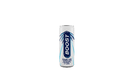 BOOST ENERGY CANS SUGARFREE, 250ML