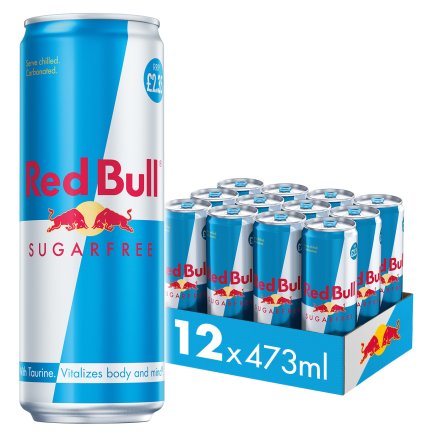 RED BULL SUGAR FREE CAN £2.35
