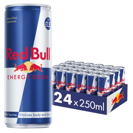 Red Bull Energy Drink 250ml, 24 Pack PM 1.55