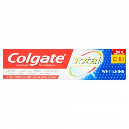 Colgate Total Whitening Toothpaste PM £3.00