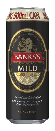 Banks's Mild 4x500ml Can Pack
