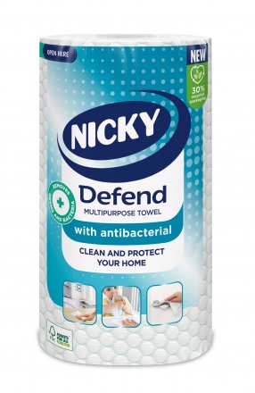 Nicky Defend Antibacterial Multipurpose Towel