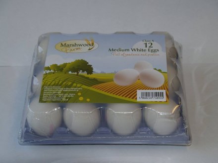 Marshwood Medium White Eggs