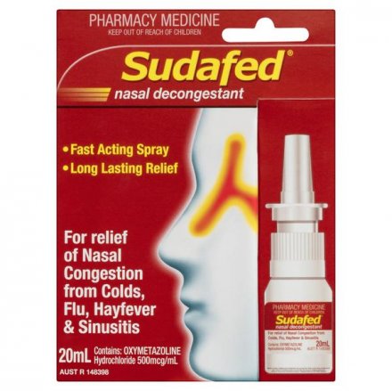 Sudafed Nasal Spray 5 For 4
