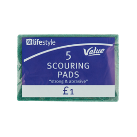 Lifestyle Value Scouring Pads PM £1