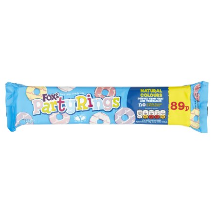 Fox's Party Rings PM 89p