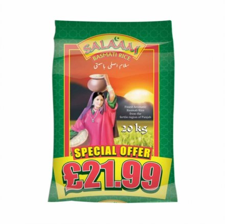 Salaam Basmati Rice PM £21.99