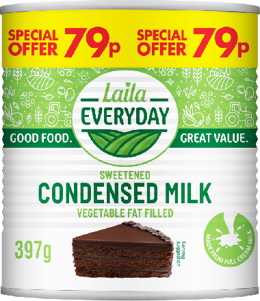 Laila Everyday Condensed Milk PM 79p