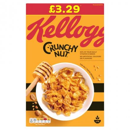 Kellogg's Crunchy Nut Cereal PM £3.29