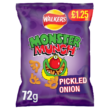 Monster Munch Pickled Onion PM £1.25 72g