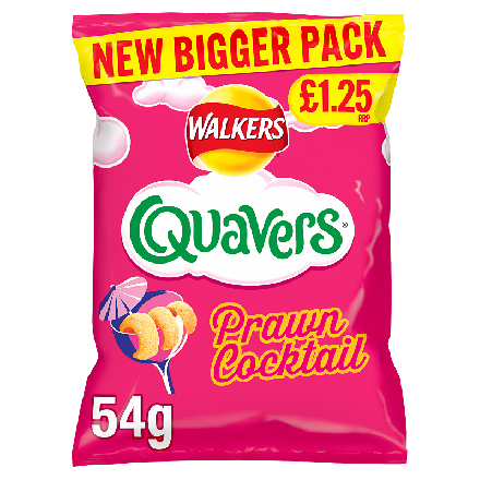 Quavers Prawn Cocktail PM £1.25 54g