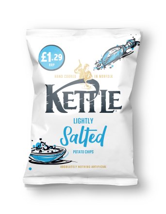 Kettle Lightly Salted PM £1.29 PM 80g