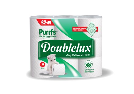 Doublelux 9 Pack White PM £2.49 9pk