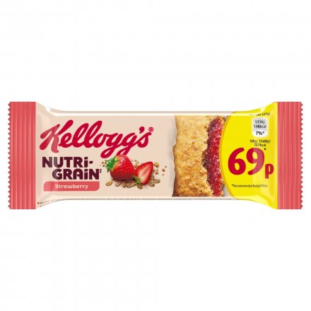 Kellogg's Nutri Grain bar Strawberry PM69p