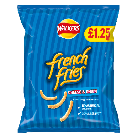 French Fries Cheese & Onion PM £1.25 54g