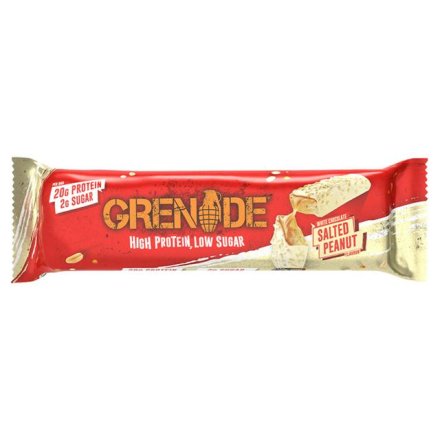 Grenade Bar White Chocolate & Peanut 60g(6)